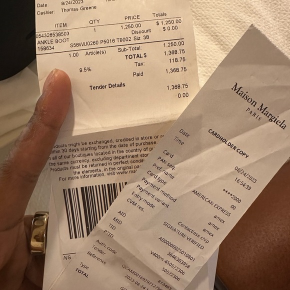 Maison Margiela broken mirror Tabi boots - Picture 5 of 5